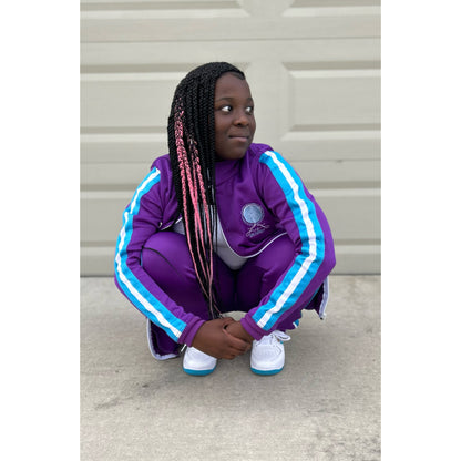 LNL Purple & Teal Sweatsuit